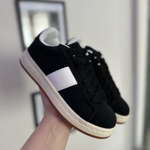 Zapatillas estilo campus negro